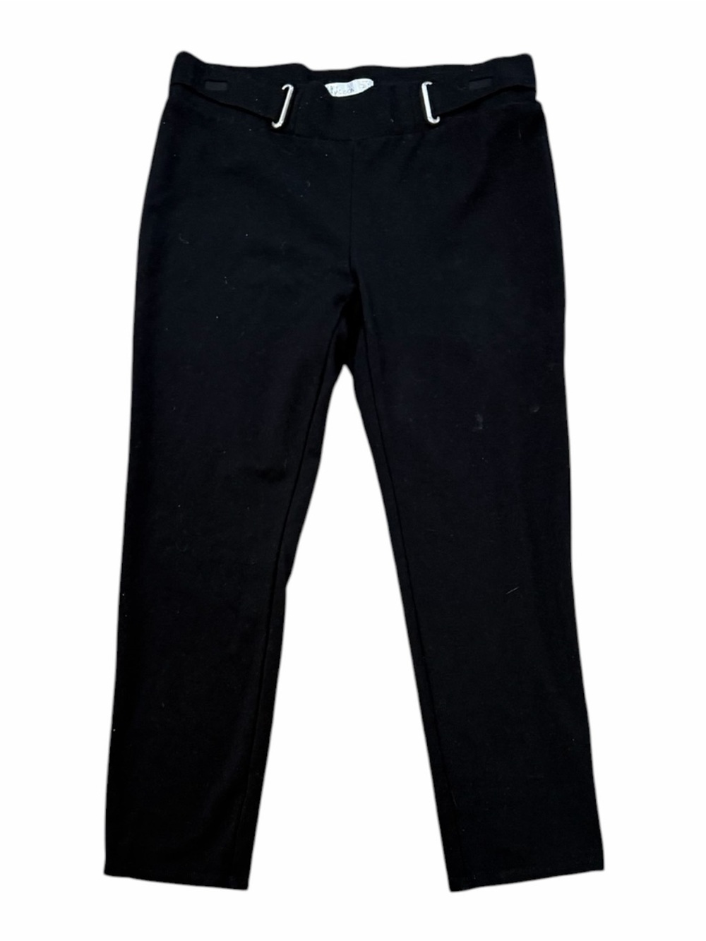89th & Madison Black Classic Ponte Pants M